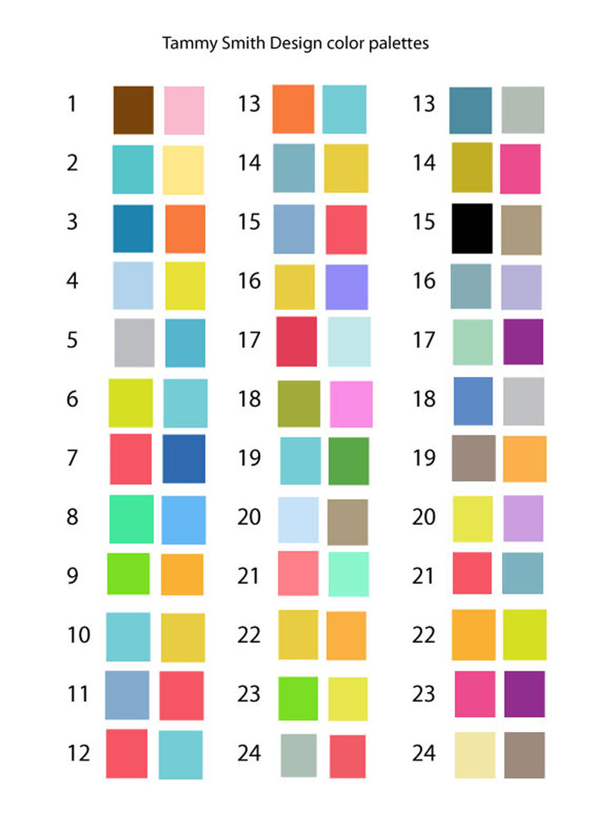 Atlanta Color Palette Print 